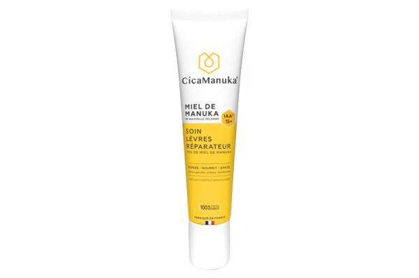 CICAMANUKA Soin Lèvres Réparateur au Miel de Manuka IAA15+  Bio 15 ml