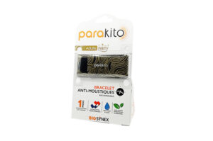 PARAKITO Bracelet anti-moustiques rechargeable Adulte Party poignet 17-20,5 cm