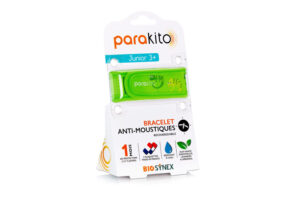 PARAKITO Bracelet anti-moustiques rechargeable Junior Caméléon