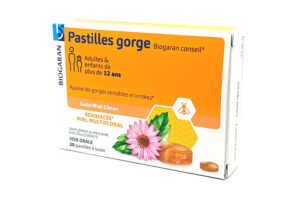 BIOGARAN CONSEIL pastilles gorge goût miel citron 20 pastilles à sucer