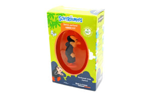 LE COMPTOIR DU BAIN Les Schtroumpfs Savon parfumé Abricot 75 gr + 1 figurine