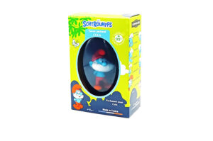 LE COMPTOIR DU BAIN Les Schtroumpfs Savon parfumé Cola 75 gr + 1 figurine