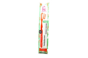 LAMAZUNA Brosse à dents à tête rechargeable Souple Rouge framboise