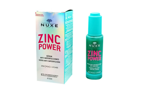 NUXE Zinc Power Sérum anti-imperfections anti-boutons 30 ml