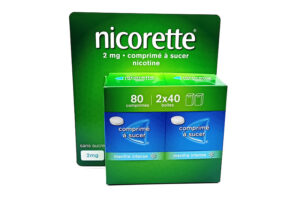 NICORETTE Menthe Intense Comprimés à sucer 2 mg Sans Sucre boîte 2 x 40