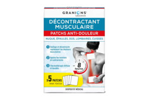GRANIONS Décontractant Musculaire patchs anti-douleur 5 patchs