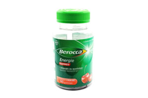 BEROCCA Énergie goût cerise 60 gommes