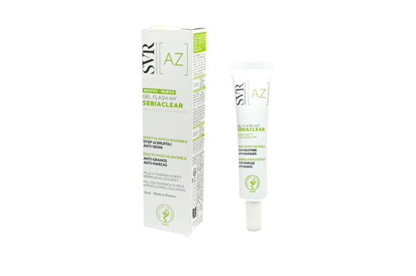 SVR Sebiaclear Gel Flash 4H Stop Boutons 15 ml