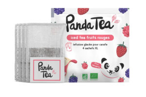 PANDA TEA Iced Tea Fruits rouges - 4 sachets XL