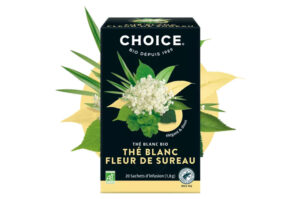 CHOICE Thé Blanc Fleur de Sureau Bio 20 sachets