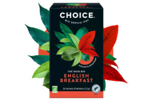 CHOICE Thé Noir English Breakfast Bio 20 sachets