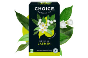 CHOICE Thé Vert Jasmin Bio 20 sachets
