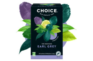 CHOICE Thé Noir Earl Grey Bio 20 sachets