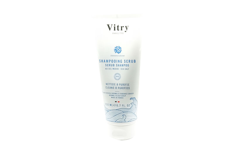 VITRY Shampooing Scrub au sel marin 200 ml
