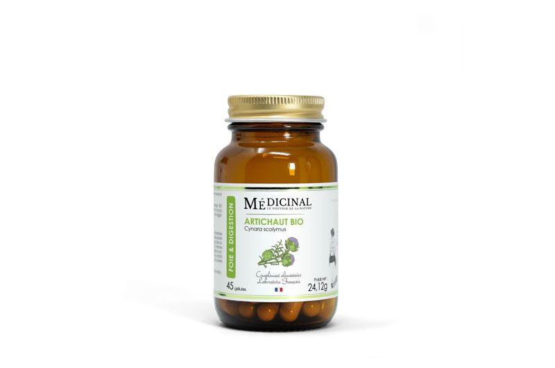 MEDICINAL Artichaut Bio 45 gélules