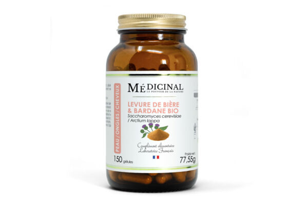 MEDICINAL Levure de Bière/Bardane 150 gélules