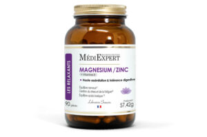 MEDI EXPERT Magnésium + Zinc Bisgly Bs 90 gélules