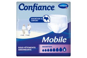 CONFIANCE MOBILE sous-vêtements 8 gouttes Taille XL 14 pièces