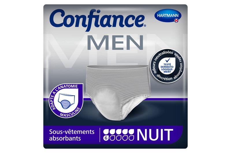 CONFIANCE MEN pants 6 gouttes Nuit Taille L 7 pièces