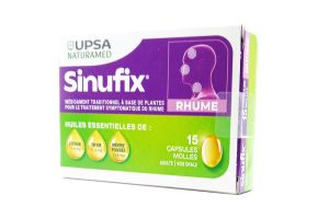 UPSA Sinufix Rhume 15 capsules molles