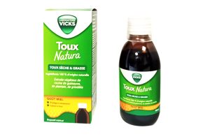 VICKS Toux Natura Sirop toux sèche et grasse 140 ml