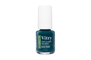 VITRY Vernis Be Green - Bleu Paon 6 ml