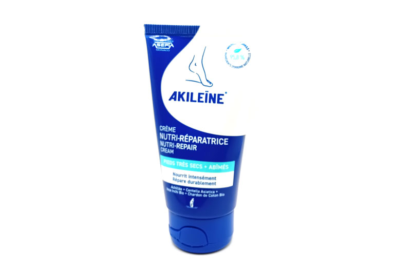 AKILEINE crème nutri-réparatrice pieds secs 75 ml