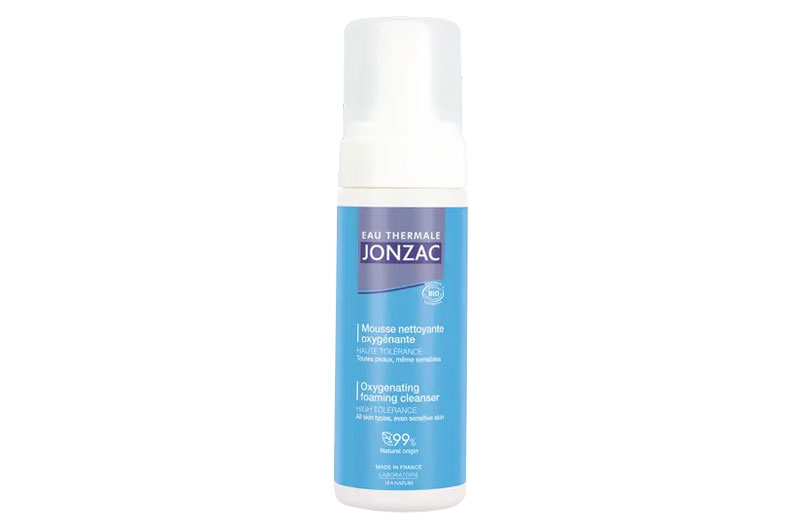 JONZAC Mousse nettoyante oxygénante Bio 150 ml
