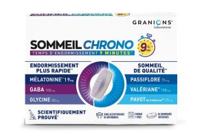 GRANIONS Sommeil Chrono 30 comprimés bicouches