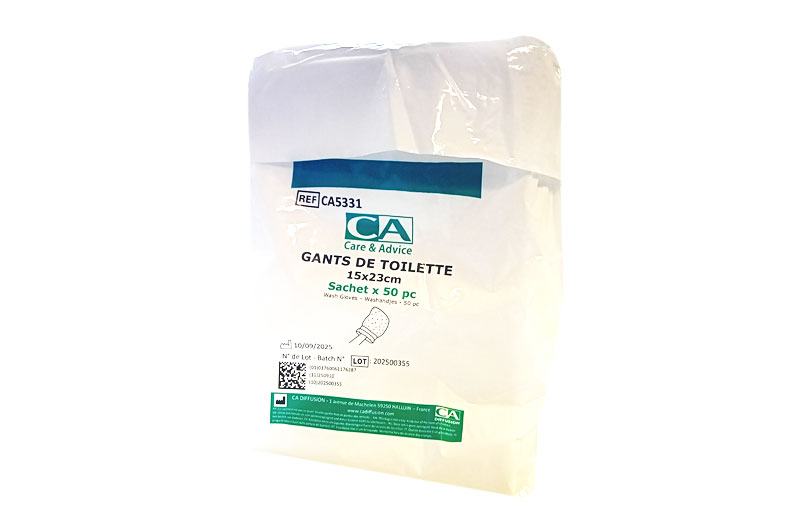 Gants de Toilette à usage unique Silène 50 gants – Image 2