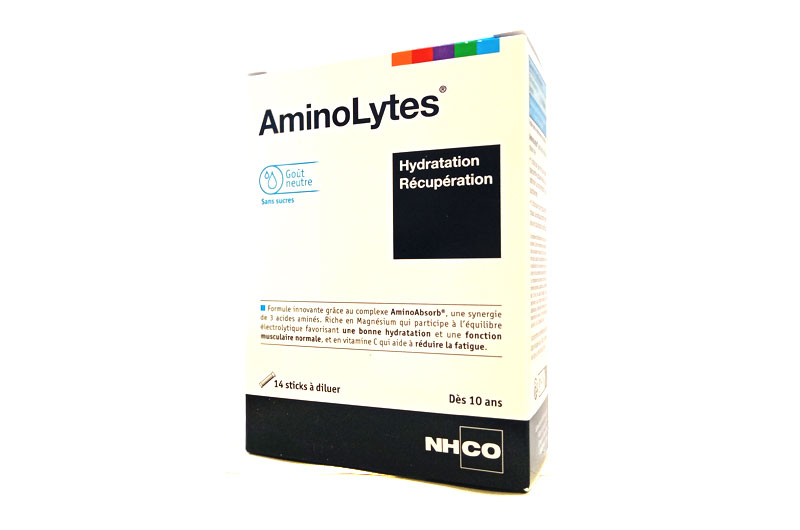 NHCO AMINOLYTES 14 sticks à diluer goût neutre – Image 2