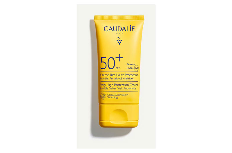 CAUDALIE Crème Solaire Très Haute Protection SPF50+ 50 ml