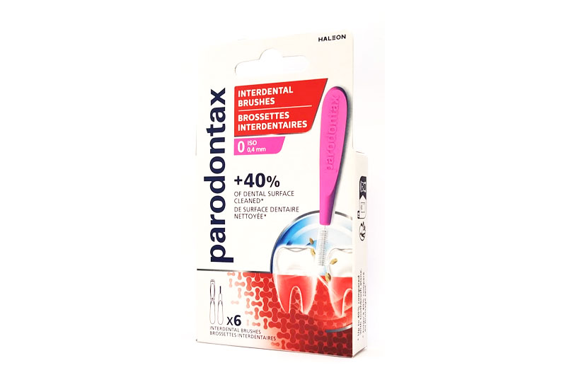 PARODONTAX Brossettes Interdentaires T0 0,4 mm x 6