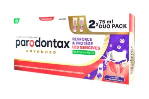PARODONTAX Renforce et Protège Dentifrice 2 x 75 ml