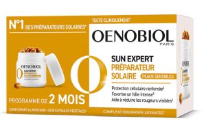 OENOBIOL Sun Expert préparateur solaire peau sensible 2 x 30 capsules
