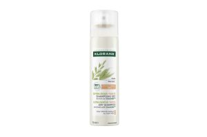 KLORANE Shampooing sec au lait d'avoine cheveux châtains à bruns 150 ml