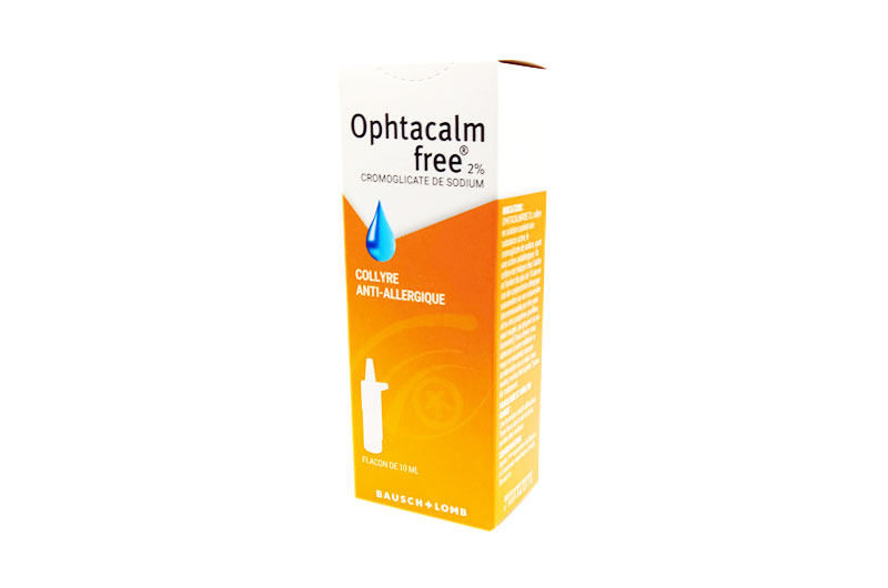 OPHTACALM Free 2 % Collyre Anti-Allergique 10 ml