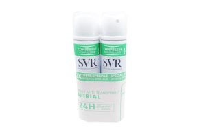 SVR Spirial Spray anti-transpirant 2 x 75 ml