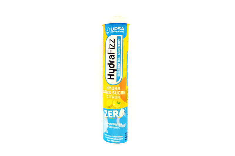 UPSA HydraFizz Hydra Sans Sucre Citron 16 comprimés effervescents