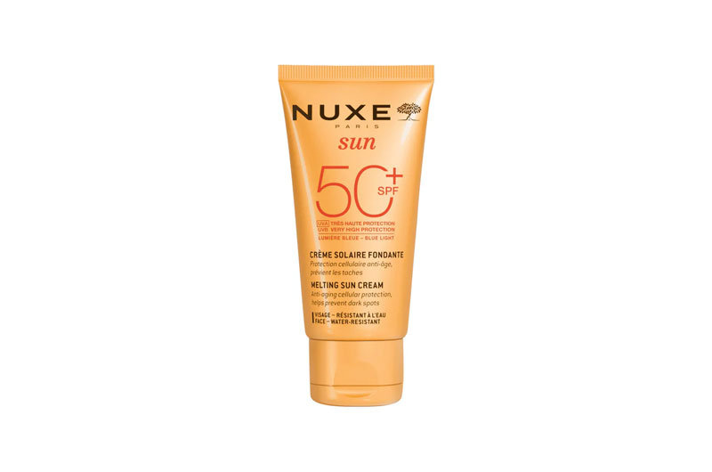 NUXE SUN Crème Solaire Fondante Visage SPF 50+ 50 ml