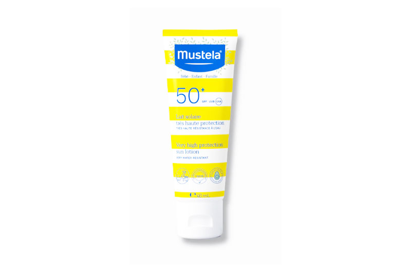 MUSTELA Lait Solaire très haute protection SPF 50+ 40 ml