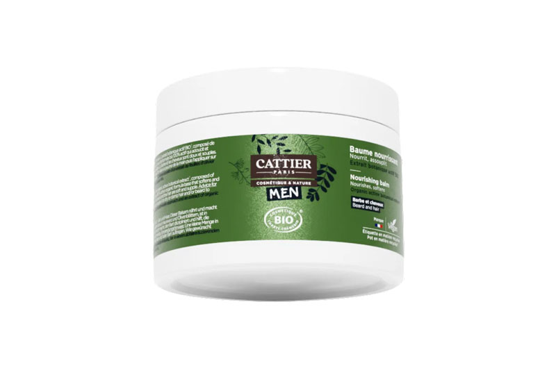 CATTIER MEN Baume nourrissant barbe et cheveux 90 g