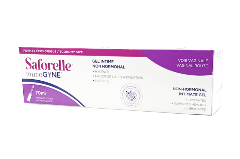 SAFORELLE mucoGYNE Gel intime non hormonal 70 ml