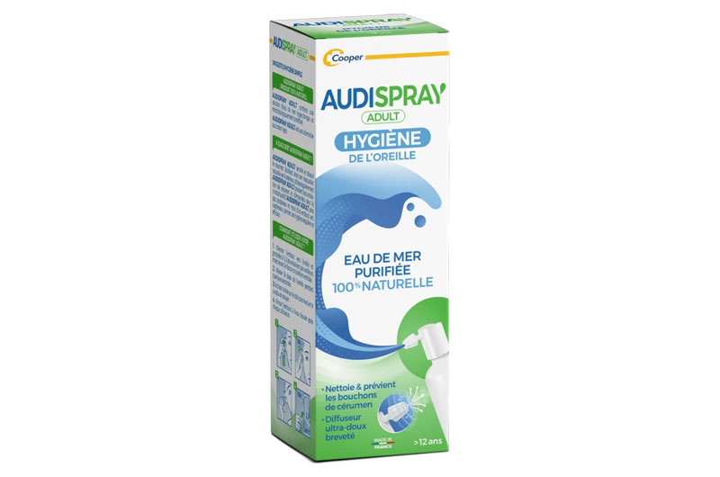 AUDISPRAY Adulte hygiène de l'oreille 50 ml