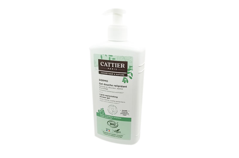 CATTIER DERMA Gel Douche relipidant BIO 500 ml