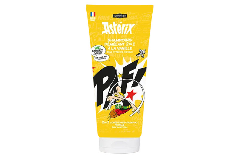 LE COMPTOIR DU BAIN Shampoing démêlant 2 en 1 - Vanille - Astérix 200 ml