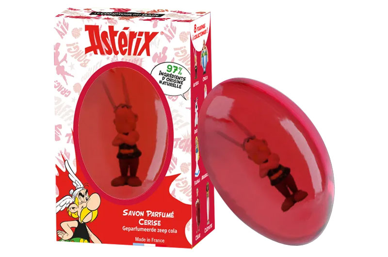 LE COMPTOIR DU BAIN Savon solide - Cerise - Astérix 75 g