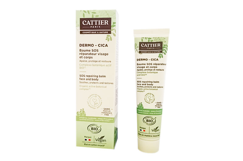CATTIER Dermo-Cica Baume SOS réparateur visage et corps BIO 40 ml