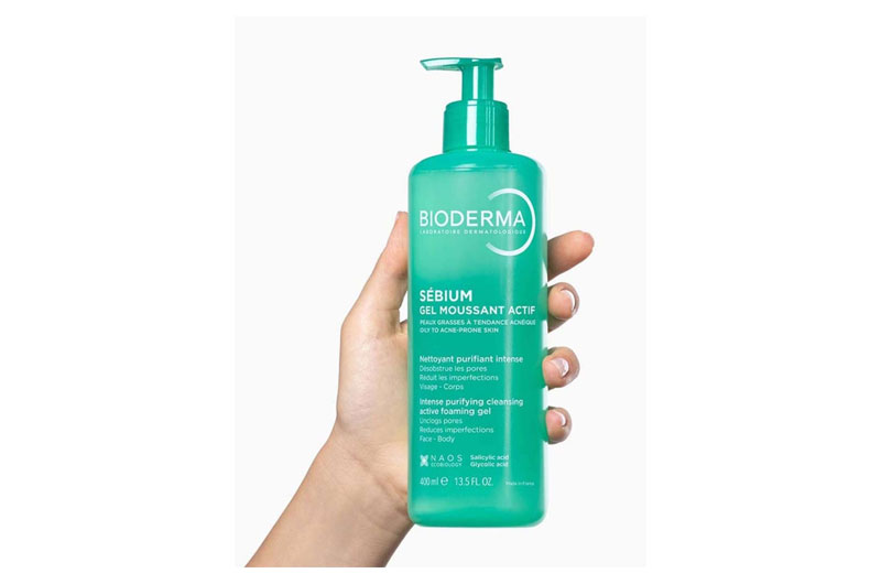 BIODERMA SEBIUM Gel moussant actif 400 ml